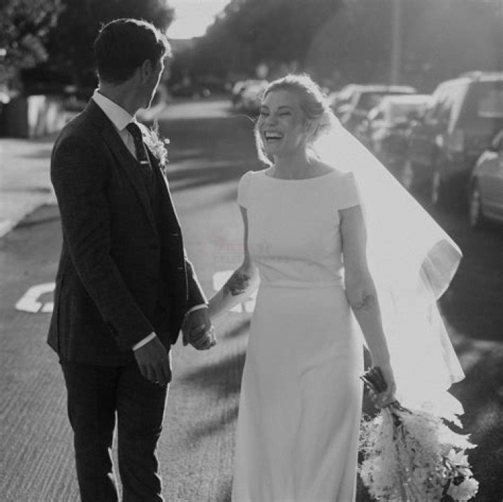 Actress Katee Sackhoff and her husband Robin Gadsby are the best husband-wife duo