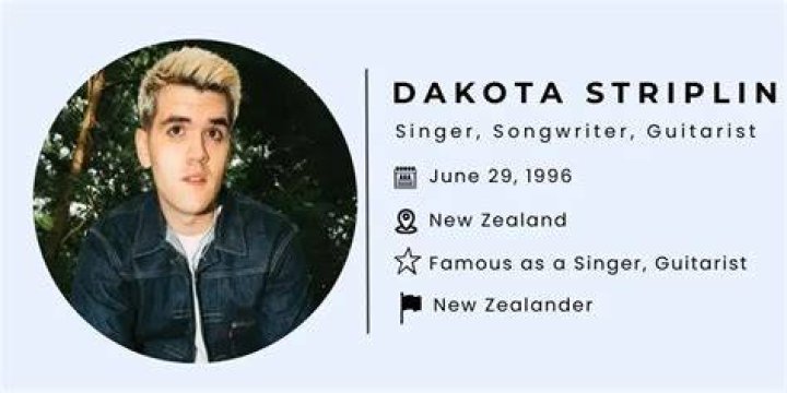 
Dakota Striplin Height, Weight, Net Worth, Age, Birthday, Wikipedia, Who, Nationality, Biography 