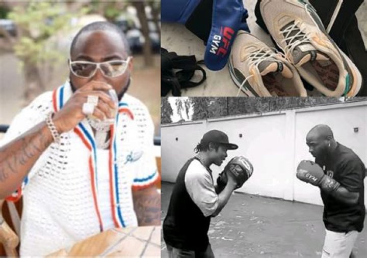 
Davido Returns To The Gym Six Months After Calling It Quits. 