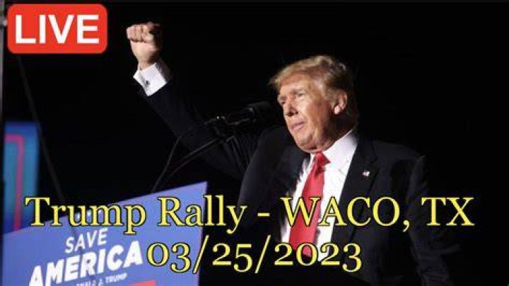 
Donald Trump rally in Waco, Texas: Venue, date, time, schedule, tickets, attendees 