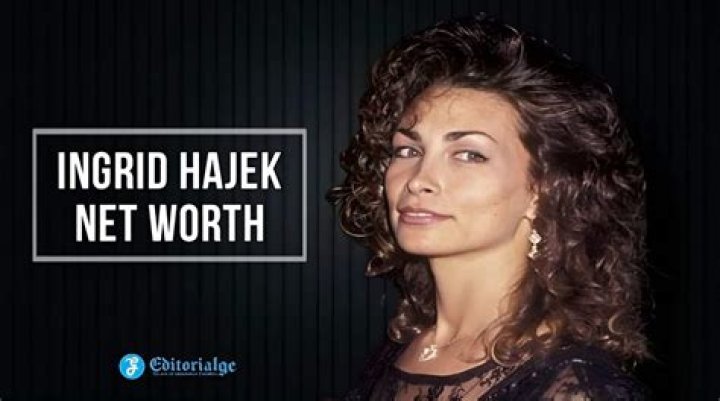 
Ingrid Hajek Height, Weight, Net Worth, Age, Birthday, Wikipedia, Who, Nationality, Biography 