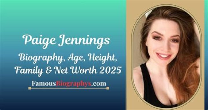 
Paige Tobin Height, Weight, Net Worth, Age, Birthday, Wikipedia, Who, Nationality, Biography 