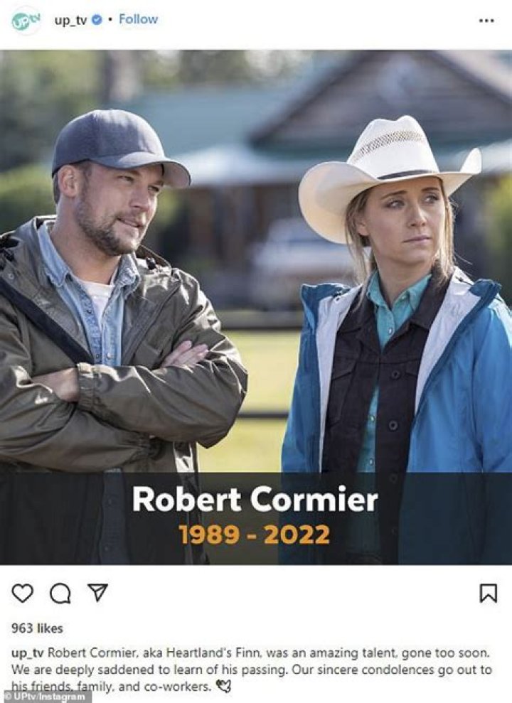 
Robert Cormier Cause of Death, Net Wife, Age, Heartland, Wiki, Children, Actor 