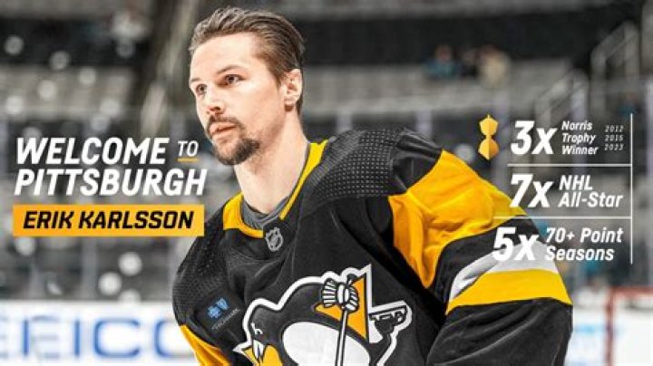 
Who is Erik Karlsson? Three-time Norris Trophy winning defenseman acquired by Pittsburgh Penguins in three-team trade 